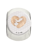 Mr. & Mrs. Panda Bonbonglas Otter Valentine ohne Spruch in Grau Pastell