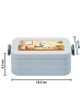 Mr. & Mrs. Panda Bento Box Panda beflügelt Pommes Design ohne Sp... in Blau Pastell