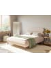 Beliani Doppelbett LESSAY in Beige/Schwarz - (W) 135 x (H) 103 x (L) 213 cm