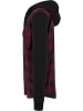 Urban Classics Flanell-Hemden in blk/burgundy/blk