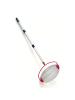 relaxdays Tennisball Sammler in Silber/ Rot - (B)32 x (H)128 x (T)19 cm
