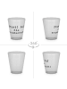 Mr. & Mrs. Panda Schnapsglas Spruch Schnapsglas Freundschaft mit... in Transparent