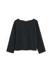 Polo Club T-Shirt WOMAN MINIMAL MIRA TSHIRT LONG SLEEVE REGULAR FIT in Schwarz