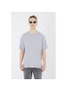 COFI 1453 Oversize T-Shirt - Heavy Weight Basic Shirt L Grau-Melange in Grau-Melange