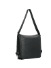 Mandarina Duck Mellow Umhängetasche Leder 30 cm in nero