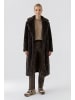 Oui Mantel in dk brown grey
