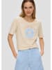 s.Oliver T-Shirt in 81D0_beige