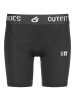 OUTFITTER Trainingsshorts OCEAN FABRICS TAHI in dunkelgrau