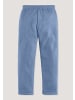 Hessnatur Hessnatur Softfleece Hose aus reiner Bio-Baumwolle in rivierablau