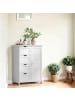VASAGLE Badezimmerschrank Sofie in Weiß - (B)65 x (H)90 x (T)35 cm