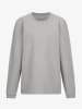 Erlich Textil  Sweatshirt Luca in hellgrau-melange