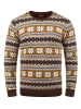 !SOLID Strickpullover SDWinno in Braun