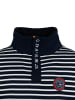 SCHIETWETTER Sweater "Schleichmichel Sören" in navy-white