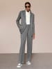 creation L Modal-Mix-Hose in grau-anthrazit-gemustert