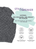 styleBREAKER Strick Beanie Mütze in Blau