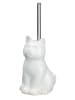 Wenko CAT WC-Bürste in Weiß, (B) 14 x (H) 22 x (L) 17 cm