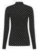Laura Scott Langarmshirt in schwarz-gepunktet