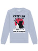 wat? Apparel Sweatshirt Catzilla in Serene Blue