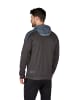 erima Herren Change By Erima Trainingsjacke mit Kapuze in black grey/slate grey/weiß