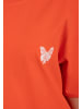 SMILODOX T-Shirt Oversized Payton in Koralle