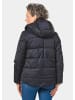 GOLDNER Steppjacke Steppjacke mit Kapuze in marine