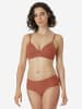 Schiesser Panty Invisible Cotton in terracotta