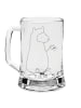Mr. & Mrs. Panda Bierglas Alpaka Fahne ohne Spruch in Transparent
