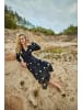 Aniston CASUAL Blusenkleid in schwarz-weiß
