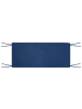 Beliani Gartenbank SOVANA in Braun/Blau - (W) 120 x (H) 91 x (L) 60 cm