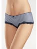 LASCANA Panty in marine-gepunktet, gestreift, uni