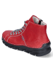 rieker Schnürstiefel in red