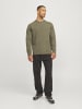 Jack & Jones Strickpullover in Dusky Green