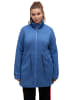 Ulla Popken Sweatjacke in stahlblau