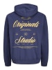JACK & JONES Junior Hoodie JORNORREBRO TYPO BACK SWEAT HOOD JNR in crown blue