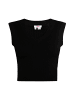 myMo Damen Strickpullunder in Schwarz
