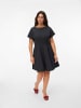 Vero Moda Kleid in Dark Grey Melange