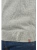 INDICODE Kapuzenpullover IDLynde 35419MM Strickpulli aus Feinstrick in hellgrau