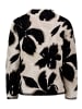 Betty Barclay Strickpullover mit Stehkragen in Beige/Schwarz