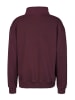 HONESTY RULES Sweatwear " Quarter Zip " in bordeaux