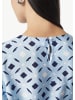 comma Bluse in 50A3_hellblau