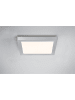 paulmann LED Deckenleuchte Lunar Panel 3x3 mm 17W in Chrom matt Alu