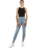 Janice 4 x Damen crop Top hochgeschlossen Niah in Schwarz