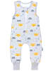 TupTam Baby Ganzjahresschlafsack mit Beinen 2,5 Tog in grau/gelb