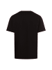 Armani Exchange T-Shirt in schwarz gold