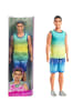 Barbie Ken Puppe Miami Style | Barbie HYV00 | Mattel Fashionistas 236