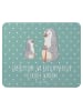 Mr. & Mrs. Panda Mouse Pad Großeltern Magie mit Spruch in Meeresbrise