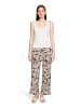 Betty Barclay Marlene-Hose mit elastischem Bund in Braun/Beige