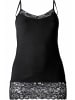 sheego Longtop in schwarz