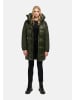 Navahoo Steppmantel Mandelkuss 14 in Dark Olive