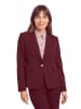 BETTY & CO Kurzblazer mit Taschen in Fall Burgundy